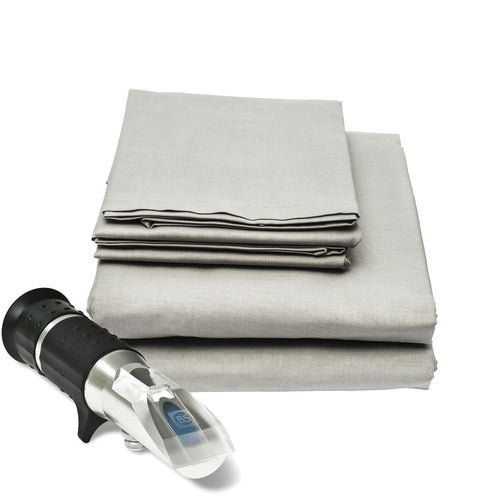 Eclipse handheld refractometer for testing starch