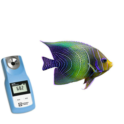 OPTi Digital Handheld Refractometer - Aquarium and Environmental (Seawater PPT/Seawater SG)