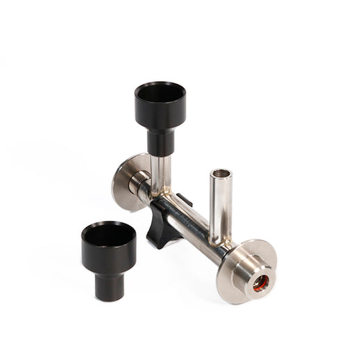 Stainless steel polarimeter tube for ADP450 - 100mm