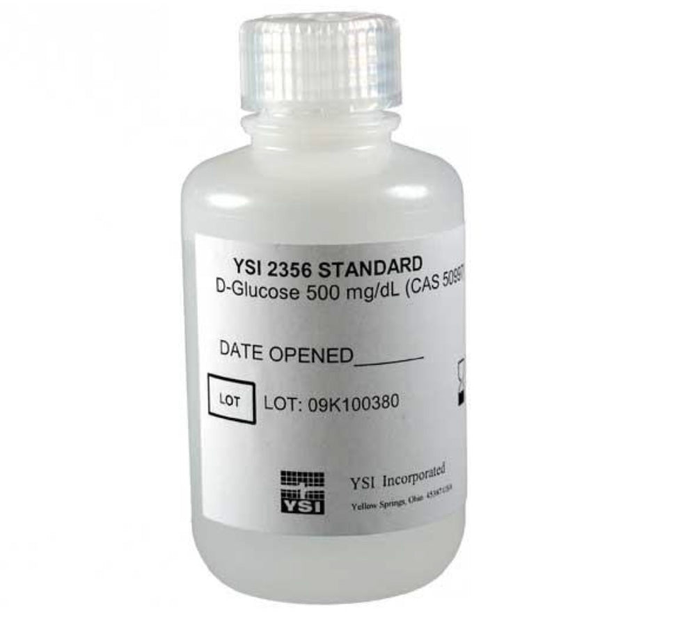 YSI 2356 Glucose Linearity Standard 500mg – Refractometer Shop