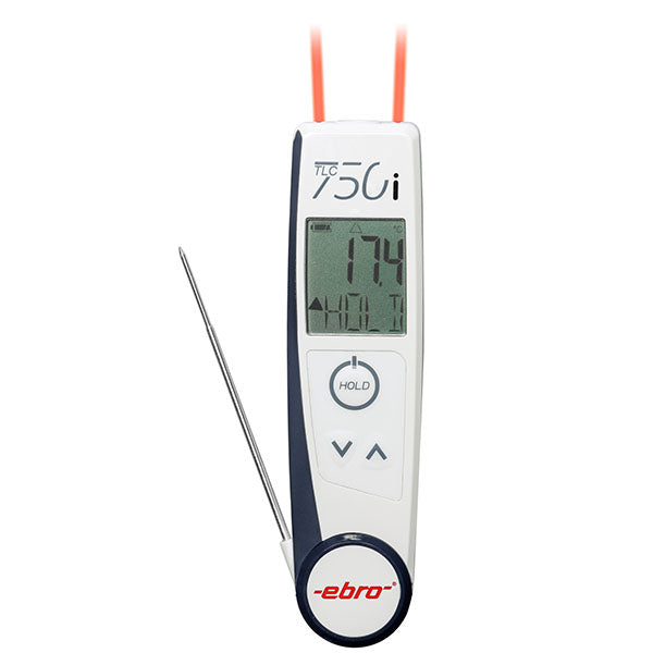 Dual core probe & Infrared precision thermometer - TLC 750 – Refractometer  Shop