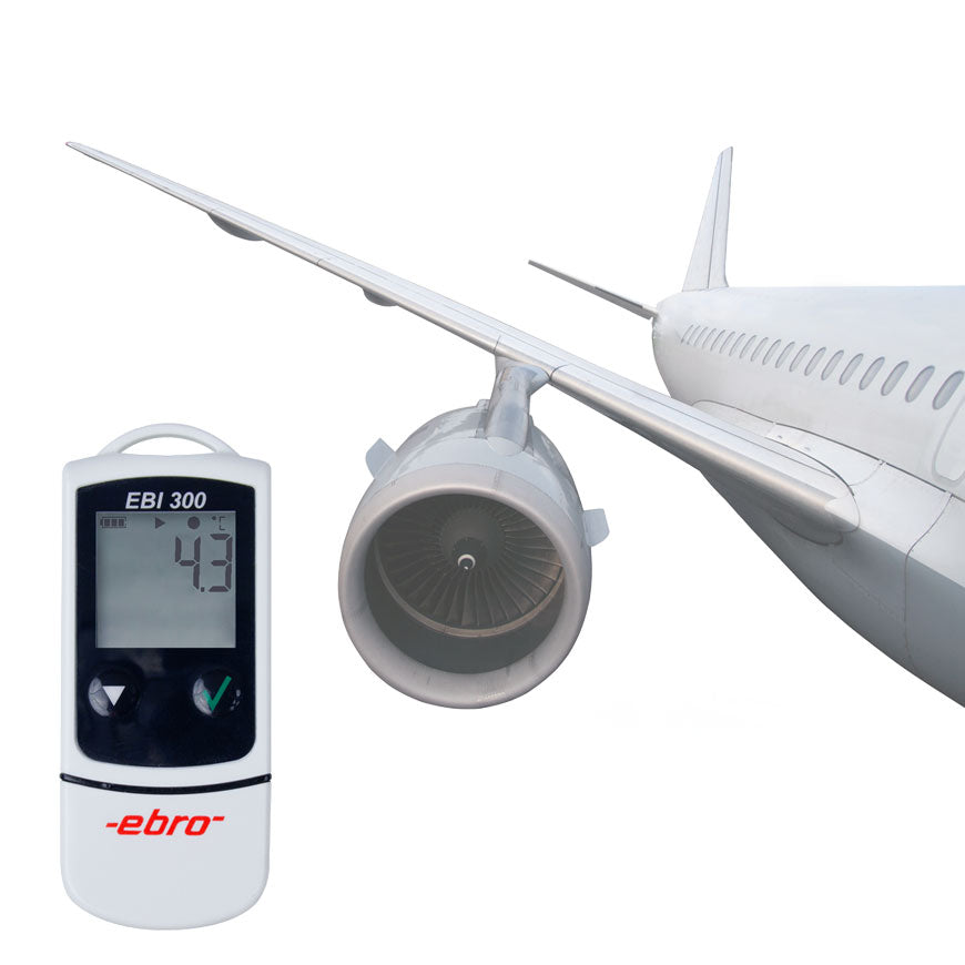 EBI 300 Data loggers for monitoring temperature on the move