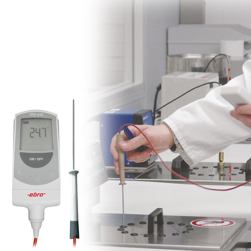 Precision core thermometer with detachable probe - TFX 410