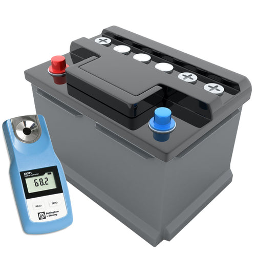OPTi Digital Handheld Refractometer - Battery (Sulphuric Acid)