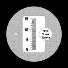 Eclipse 0-15 Brix refractometer scale